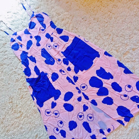 Lazy Oaf X Studio Arhoj Eyes On The Prize Dress - Picture 4 of 6